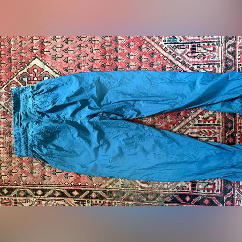 Free People Movement Blue Windbreaker Pants - Picture 4 of 6